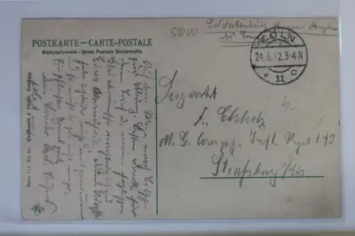 AK Köln am Rhein Severinstor 1912 #PK556