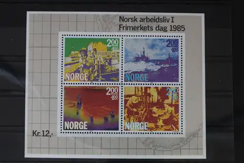 Norwegen Block 5 mit 930-933 postfrisch #WE828