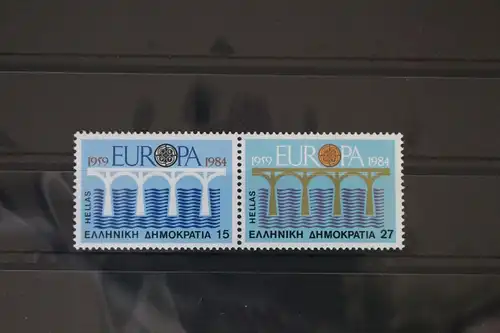 Griechenland 1555-1556 postfrisch Europa Cept Post- und Fernmeldewesen #WG243