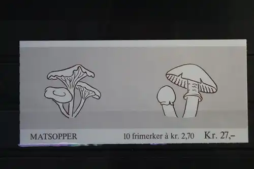 Norwegen MH 10 gestempelt als Markenheftchen #WE152