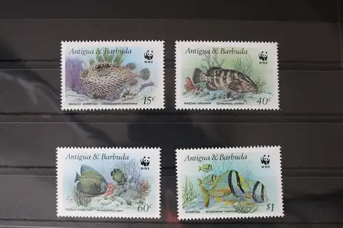 Antigua und Barbuda 1010-1013 postfrisch Meerestiere #WF035