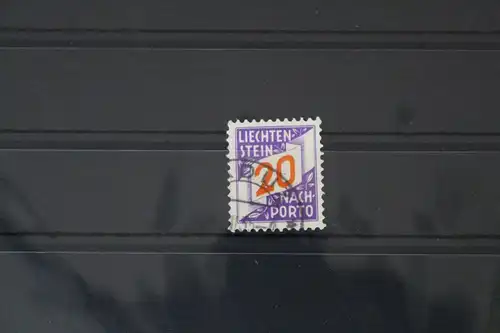 Liechtenstein Portomarken 16 gestempelt #WF518