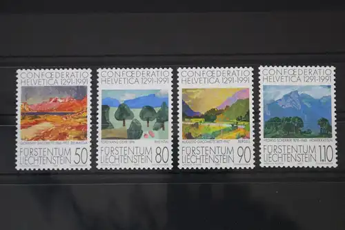 Liechtenstein 1016-1019 postfrisch #WF567