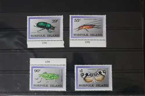 Norfolk Inseln 451-454 postfrisch Tiere #WF070