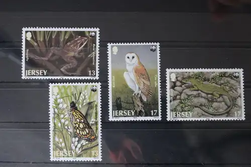 Großbritannien Jersey 480-483 postfrisch Meerestiere #WF042