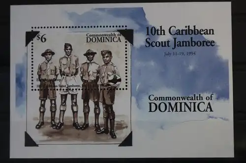 Dominica Block 269 mit 1874 postfrisch Pfadfinder #WI300