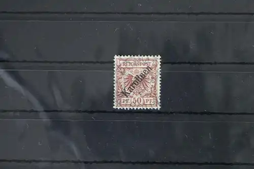 Deutsche Kolonien Karolinen 6I gestempelt mit Fotoattest Lantelme BPP #WC480