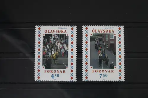 Färöer Inseln 338-339 postfrisch Europa Nationale Feste und Feiertage #WI700
