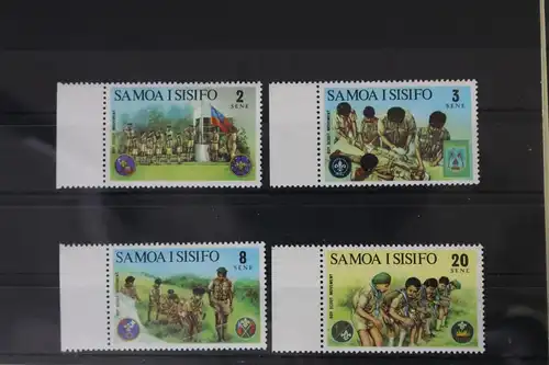Samoa 276-279 postfrisch Pfadfinder #WI350