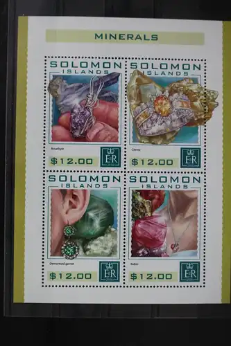 Salomonen 3876-3879 postfrisch Kleinbogen #WI100