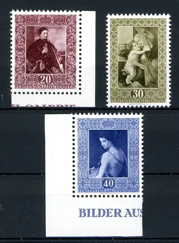 Liechtenstein 306-308 postfrisch #JM079