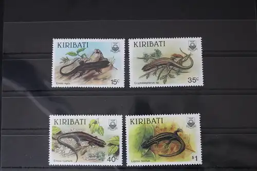 Kiribati 493-496 postfrisch Reptilien #WC992