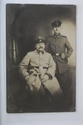 AK Deutschland Porträtkarte - Soldaten Feldpost 1915 #PK691