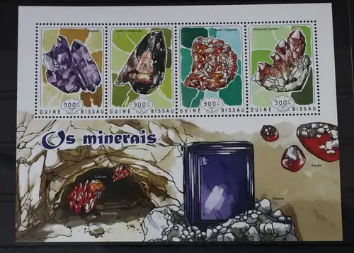 Guinea-Bissau 7366-7369 postfrisch als Kleinbogen #WD807