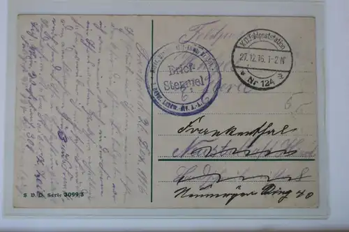 AK Deutschland Grußkarte Feldpost 1916 #PK756