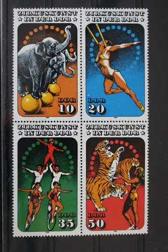 DDR 2983-2986 postfrisch Viererblock #WF347