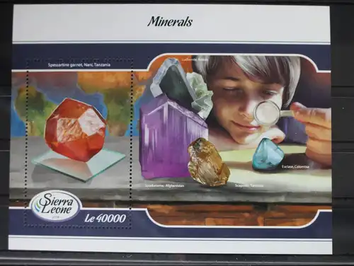 Sierra Leone Block 1376 mit 9239 postfrisch #WI742