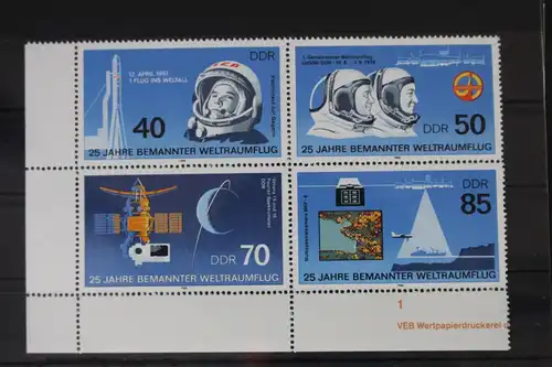 DDR 3005-3008 postfrisch Viererblock #WF398