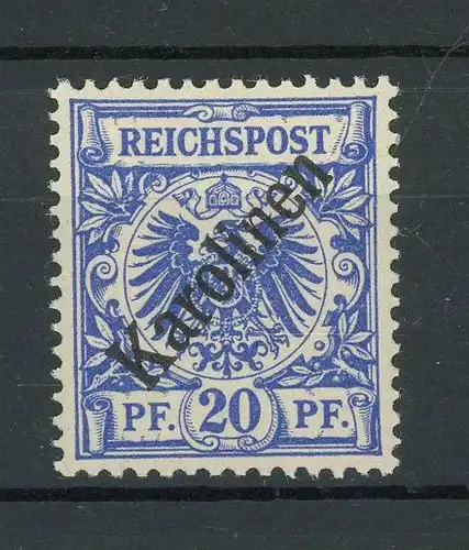 Deutsche Kolonien Karolinen 4 I postfrisch #HK649