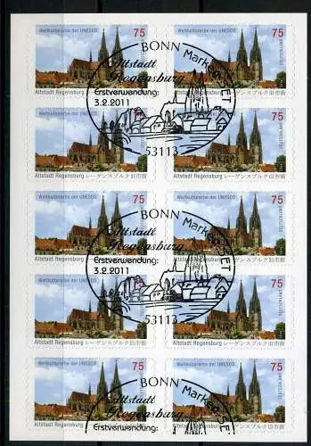 Bund Folienblatt 14 Bonn Ersttagssonderstempel #HK618