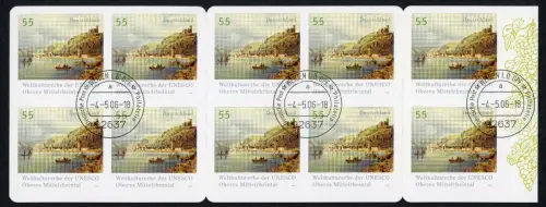 Bund Markenheftchen MH 63 a gestempelt Weiden #GK404