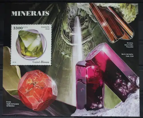 Guinea-Bissau Block 1709 mit 9923 postfrisch #WI730