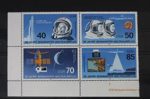 DDR 3005-3008 postfrisch Viererblock #WF396