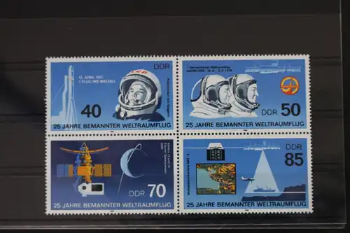 DDR 3005-3008 postfrisch Viererblock #WF406