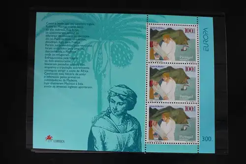Portugal Madeira Block 16 mit 191 postfrisch Europa Sagen und Legenden #WI884