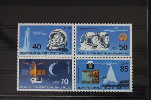 DDR 3005-3008 postfrisch Viererblock #WF405