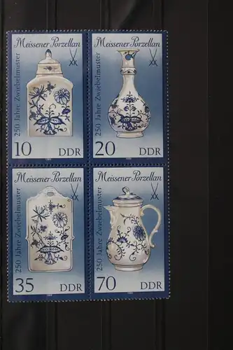 DDR 3241-3244 postfrisch Viererblock #WF706