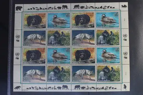 Vereinte Nationen Wien 327-330 postfrisch als Kleinbogen #WI804