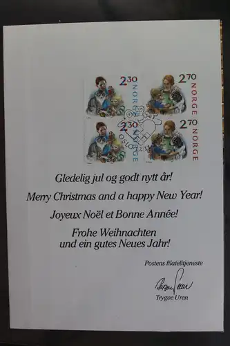 Norwegen 984-985 gestempelt als FDC #WI835