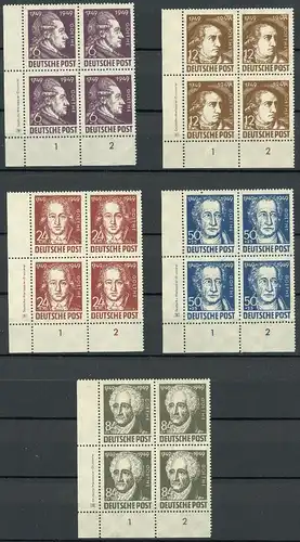 Allgemeine Ausgabe 234-238 DZ postfrisch #GG1595