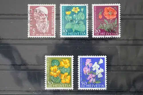 Schweiz 687-691 gestempelt Pro Juventute #WL219