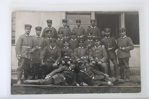 AK Deutschland Gruppenporträt von Soldaten Feldpost 1915 #PK749