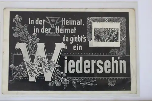 AK Deutschland In der Heimat da giebt's ein Wiedersehn 1915 #PK754