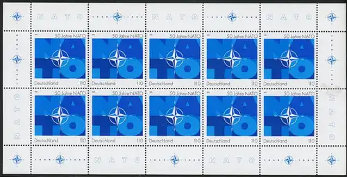 Bund Zehnerbogen 2039 postfrisch #HK659