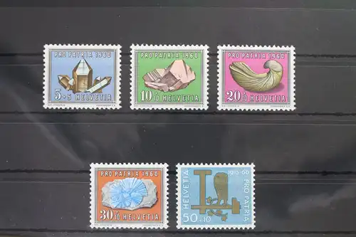 Schweiz 714-718 postfrisch Pro Patria #WK215