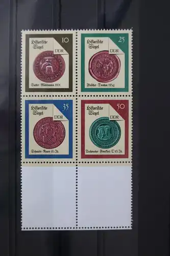 DDR 3156-3159 postfrisch Viererblock #WF627