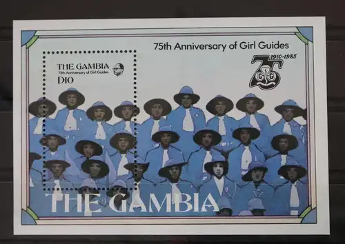 Gambia Block 19 mit 604 postfrisch #WI323