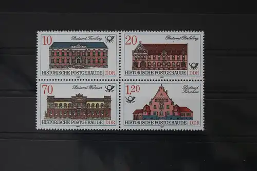 DDR 3067-3070 postfrisch Viererblock #WF459