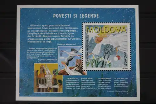 Moldawien Block 12 mit 238 postfrisch Europa Sagen und Legenden #WI901