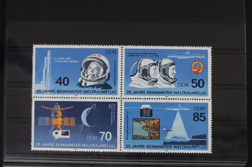 DDR 3005-3008 postfrisch Viererblock #WF393