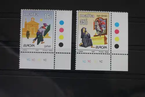 Malta 1012-1013 postfrisch Europa #WI623