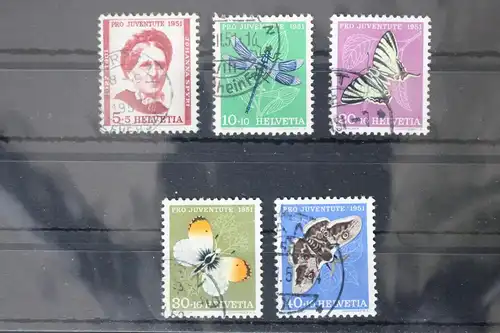 Schweiz 561-565 gestempelt Pro Juventute #WL175