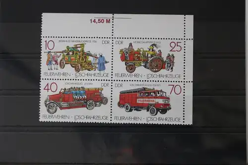 DDR 3101-3104 postfrisch Viererblock #WF478