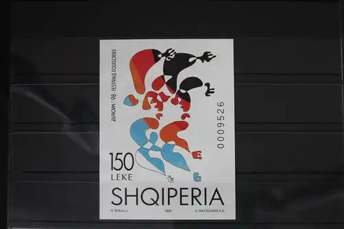 Albanien Block 112 postfrisch #WI677