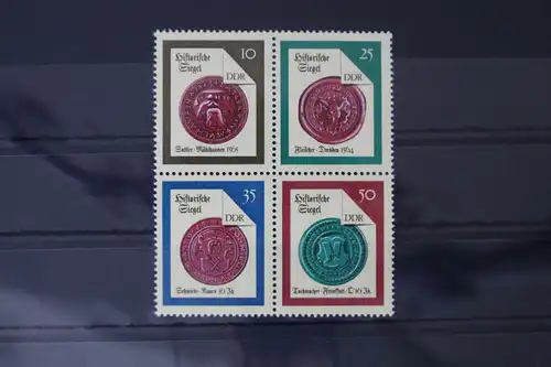 DDR 3156-3159 postfrisch Viererblock #WF630