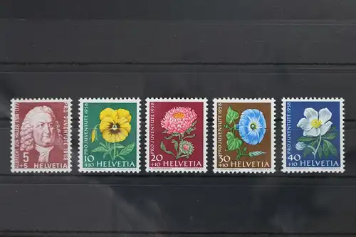 Schweiz 663-667 postfrisch Pro Juventute #WK169